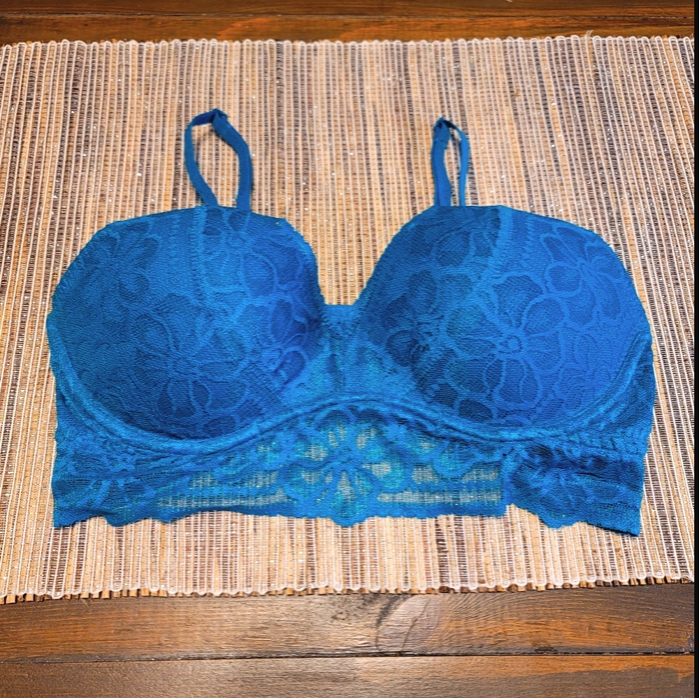Victoria's Secret Pink Lace Bralette Medium